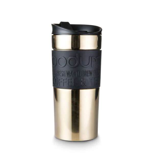 TRAVEL MUG STEEL. Caneca de viagem 350ml