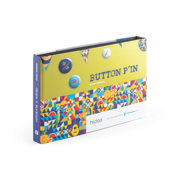 PIN & DOMING SHOWCASE. Mostruário 2 em 1 de Pins e Domings