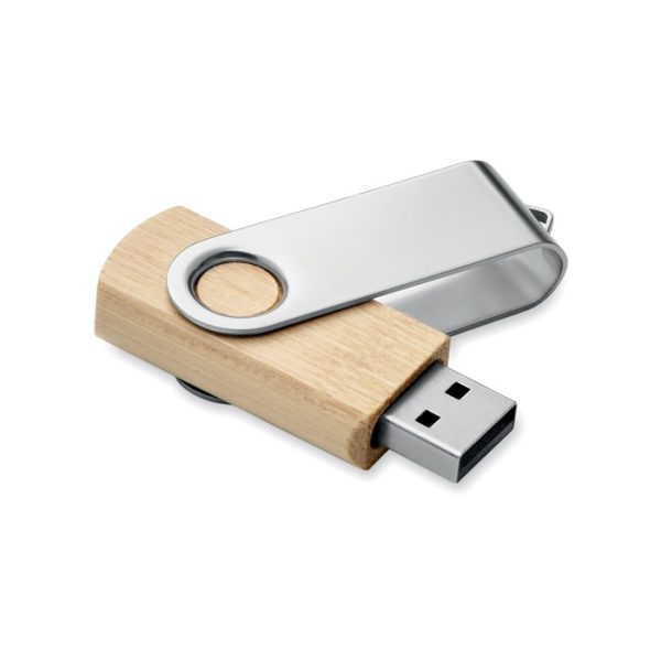 USB de bambú Techmate 16GB